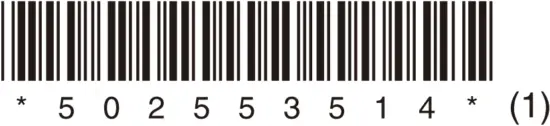 SONY XAV-AX5600 - Bar Code 1