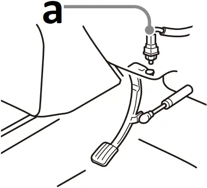 SONY XAV-AX5600 - Parking brake switch lead 2