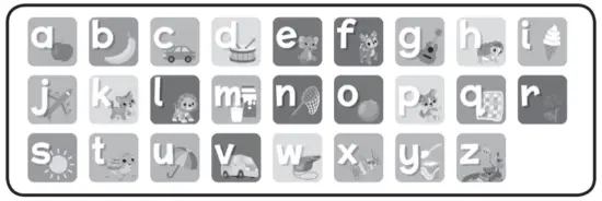 vtech 551703 Learn and Discover Tablet - LETTER BUTTONS