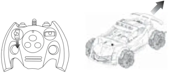 Tccicadas LHC030 Simulation Nitrogen Spray Acceleration High Speed Racing RC Car - 4