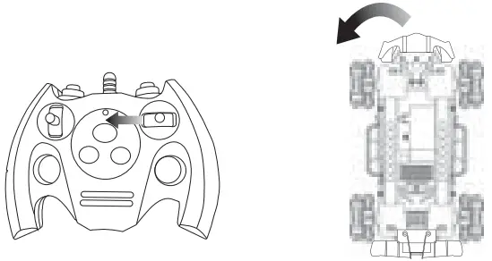 Tccicadas LHC030 Simulation Nitrogen Spray Acceleration High Speed Racing RC Car - 5