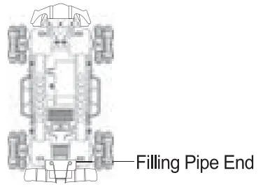 Tccicadas LHC030 Simulation Nitrogen Spray Acceleration High Speed Racing RC Car - 7