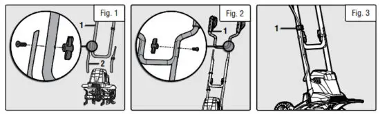 WEN TC1318 18 Inch Electric Tiller - ASSEMBLY