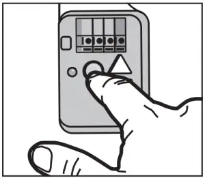 a close up of a logo