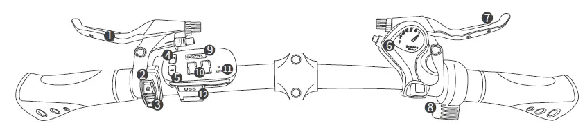 Fiido- M21 -Folding -Fat -Tire -Electric -Mountain -2