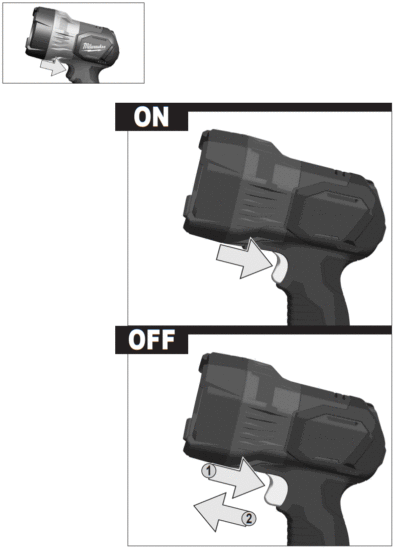 milwaukee M12 SLED Spot Ligh - Fig 4