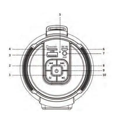 volkano-VK-3201-BK-Bluetooth-Speaker-FIG-1