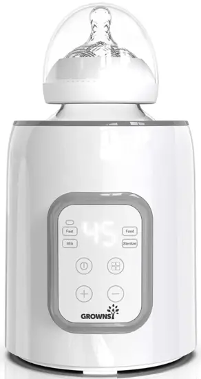GROWNS N1T_0526 Portable Bottle Warmer 5-in-1 Bottle Sterilizer