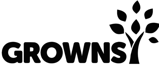 GROWNS logo