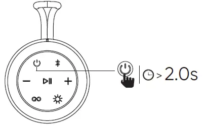 onn BM2020 Medium Rugged Speaker-fig 3