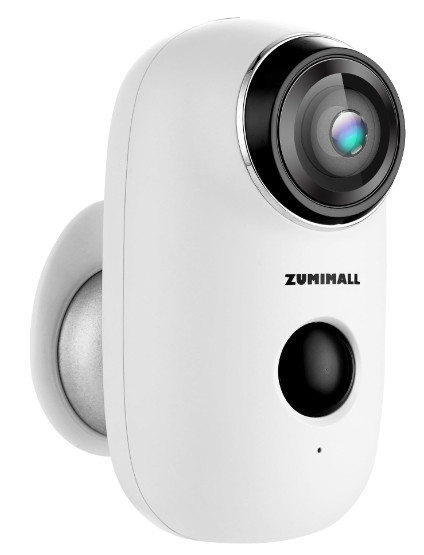 ZUMIMALL Wire Free Rechargeable HD Smart Security Camera Cover