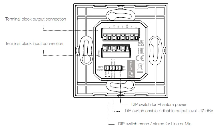 AUDAC WP205 Wall Panel- FIG 3