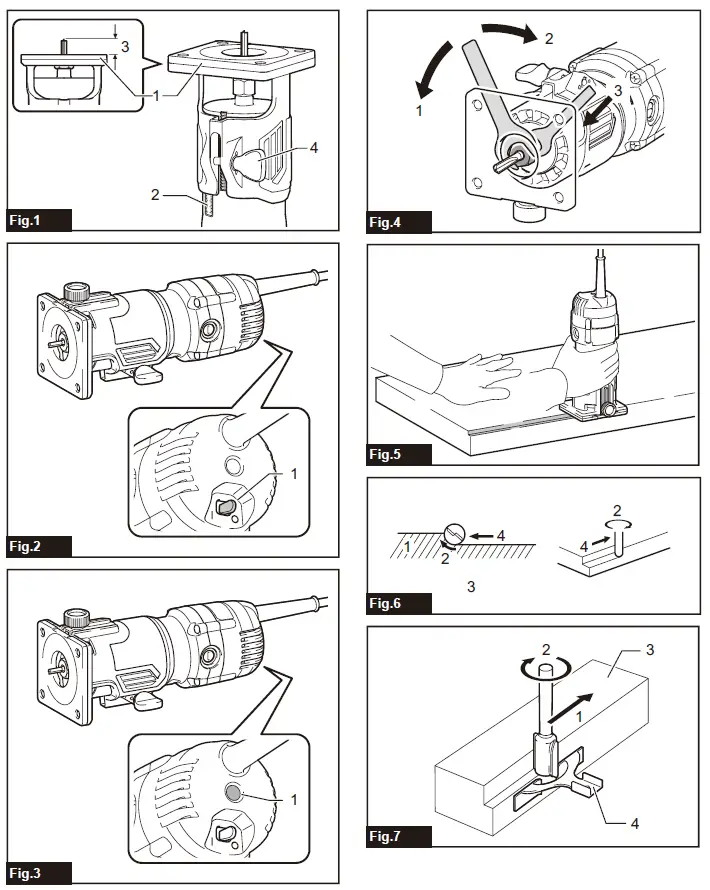 makita M3702 530W Trimmer 1