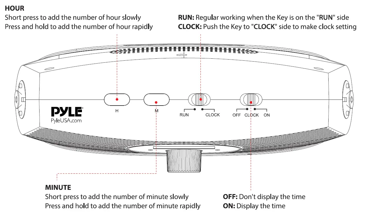 PYLE TV 7000 Bed-Side Hearing TV Speaker 12