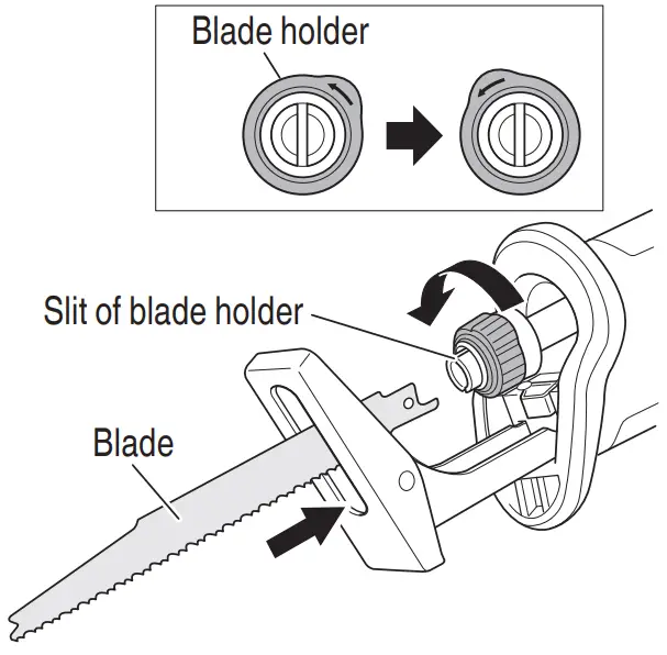 metabo CR18DB Cordless Reciprocating Saw - FIG 10
