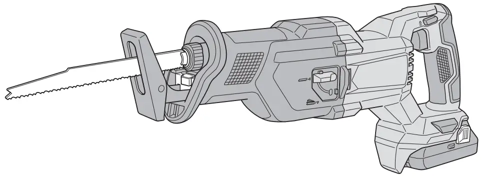 metabo CR18DB Cordless Reciprocating Saw