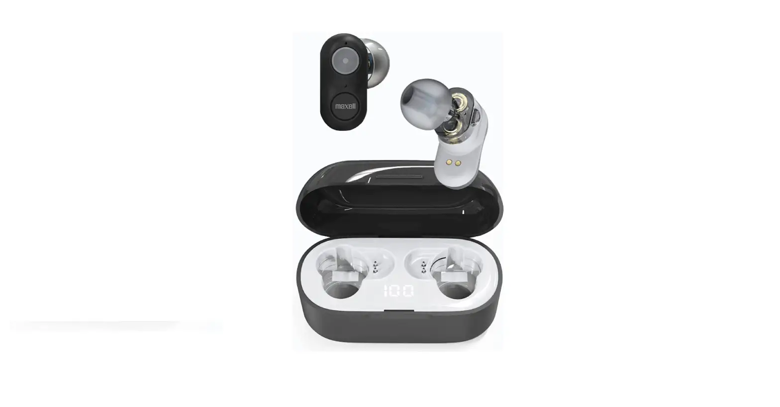 Maxell High Fidelity Dual Driver True Wireless Earbuds, Bluetooth-complete Features/instruction Manual Maxell High Fidelity Dual Driver True Wireless Earbuds, Bluetooth-complete Features/instruction Manual