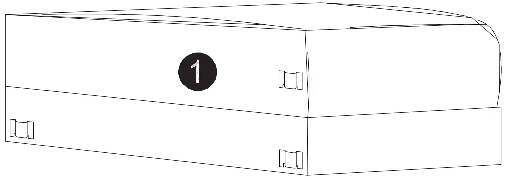 thdstatic 3 Piece Armchair in Light Gray - Fig 1