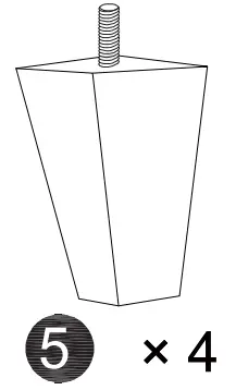 thdstatic 3 Piece Armchair in Light Gray - Fig 18