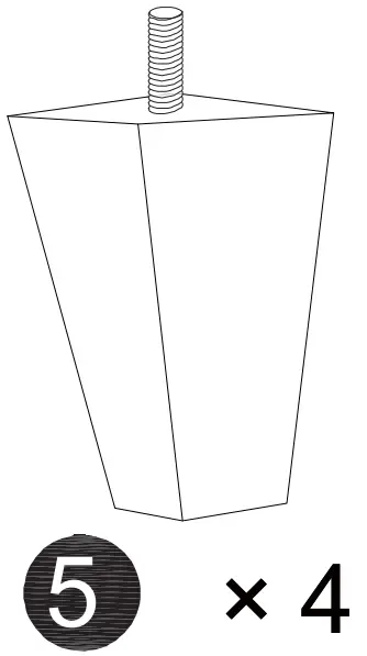 thdstatic 3 Piece Armchair in Light Gray - Fig 30