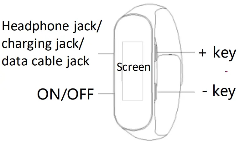 OzSpy Fashion Sports Portable MP3 Recording Bracelet - fig 2