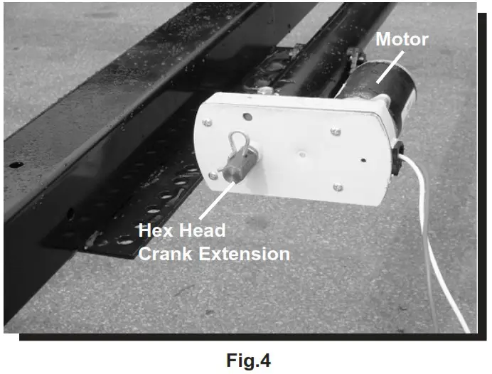 LCI Electric Slideout System - MANUAL OPERATION 3