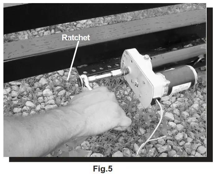 LCI Electric Slideout System - MANUAL OPERATION 4