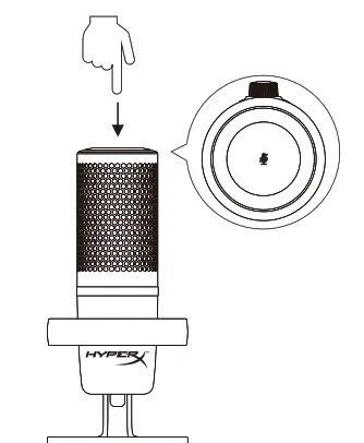 HyperX 4P5E2AA DuoCast USB Microphone - Fig 9