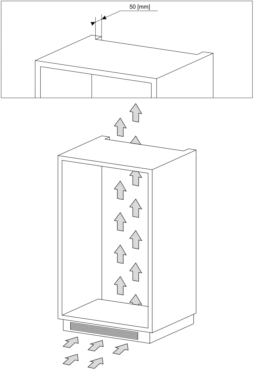 FAGOR 3FIC5440 Built In Refrigerator - FIG 1