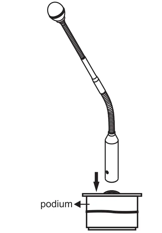 MIPRO MM-204 Unidirectional Condenser Gooseneck Microphone - Figure 5