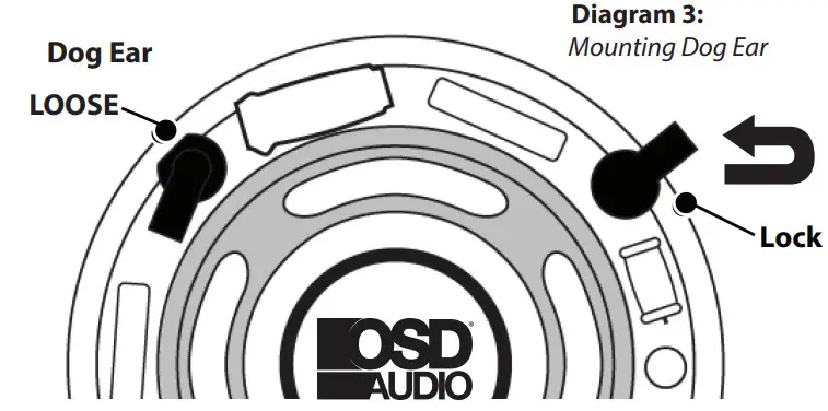 OSD AUDIO ICE520 In Ceiling Speakers - Icon 1