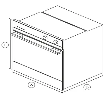 FISHER PAYKEL OB60SC7CEX2 Microwave Oven 1