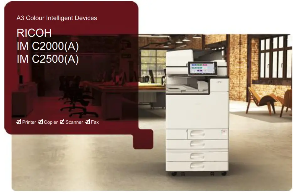 RICOH IM C2000A All In One Printer