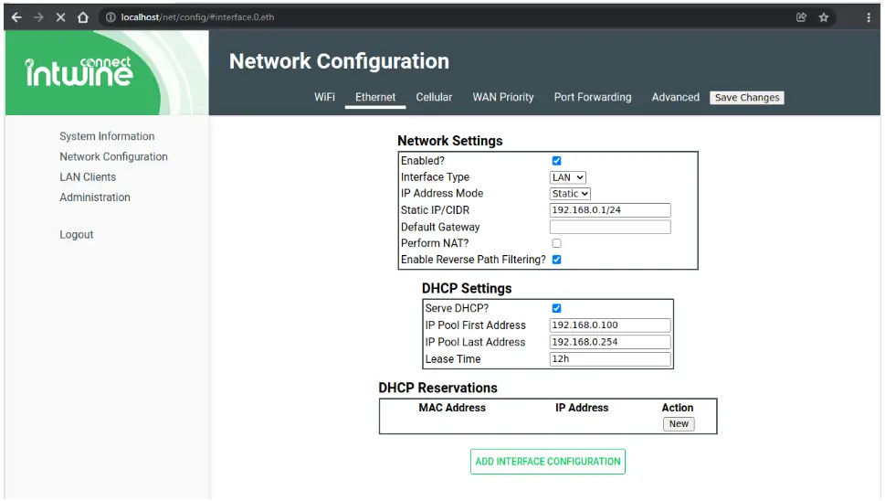 intwine connect ICG-200 Connected Gateway Cellular Edge Controller - Ethernet
