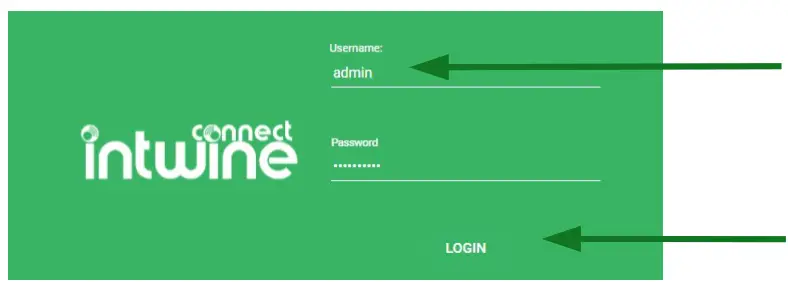 intwine connect ICG-200 Connected Gateway Cellular Edge Controller - admin