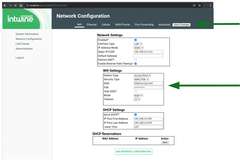 intwine connect ICG-200 Connected Gateway Cellular Edge Controller - ogging In