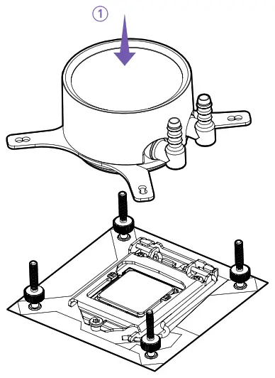 NZXT KRAKEN 120 120mm Liquid Cooler with RGB - STEP 3
