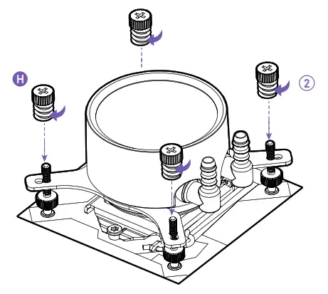 NZXT KRAKEN 120 120mm Liquid Cooler with RGB - STEP9