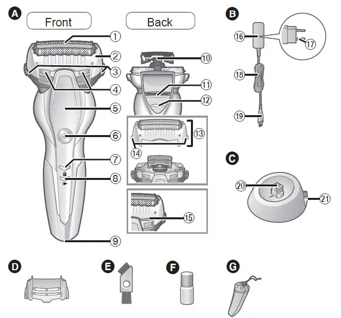 Panasonic-ES-BST6Q -3-Blade Rechargeable Electric-Shaver-02