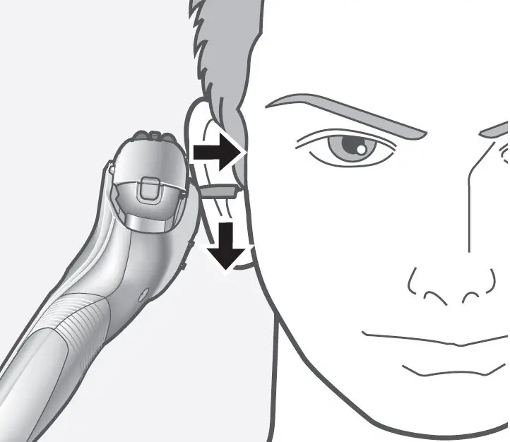 Panasonic-ES-BST6Q -3-Blade Rechargeable Electric-Shaver-18