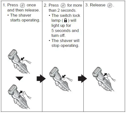 Panasonic-ES-BST6Q -3-Blade Rechargeable Electric-Shaver-20