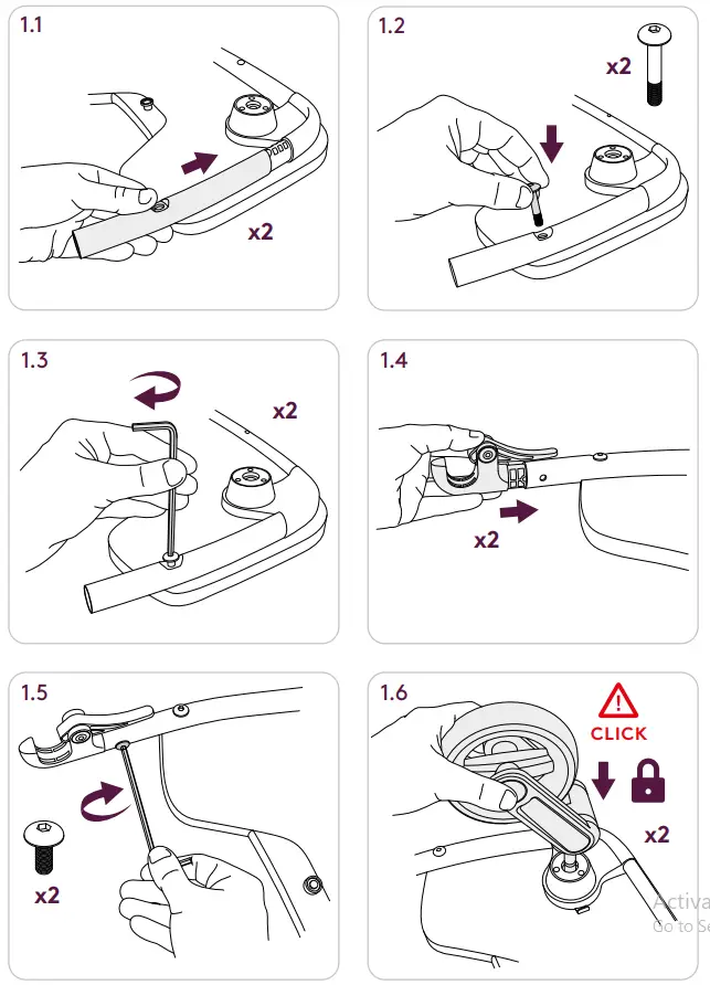 Silver Cross Ride-On Board Stroller - fig 2