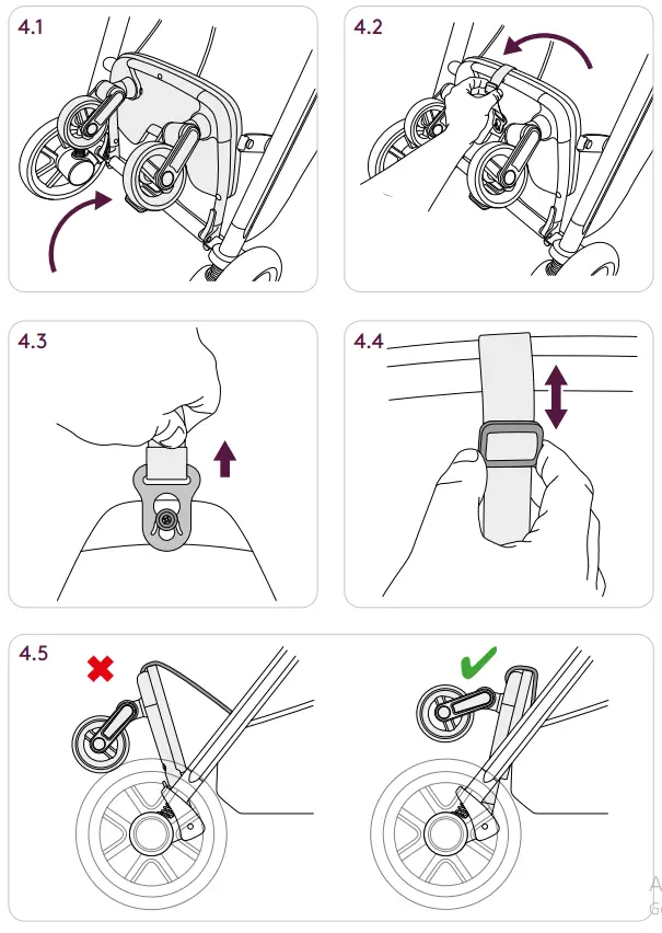 Silver Cross Ride-On Board Stroller - fig 4