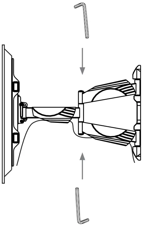 1986 BrackIT L HD Wall Mount Bracket Mouting Instruction illustration