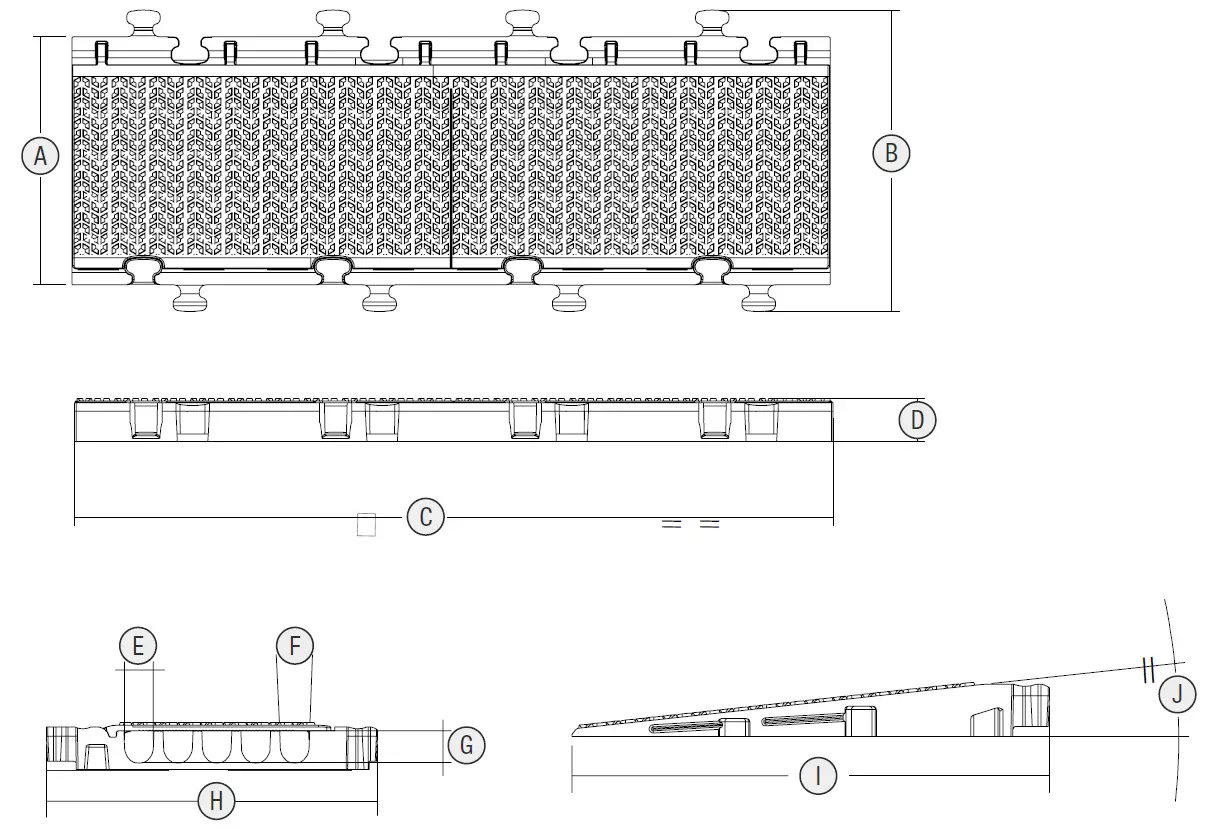 DEFENDER MIDI 4C 4-Channel Cable Protector 09