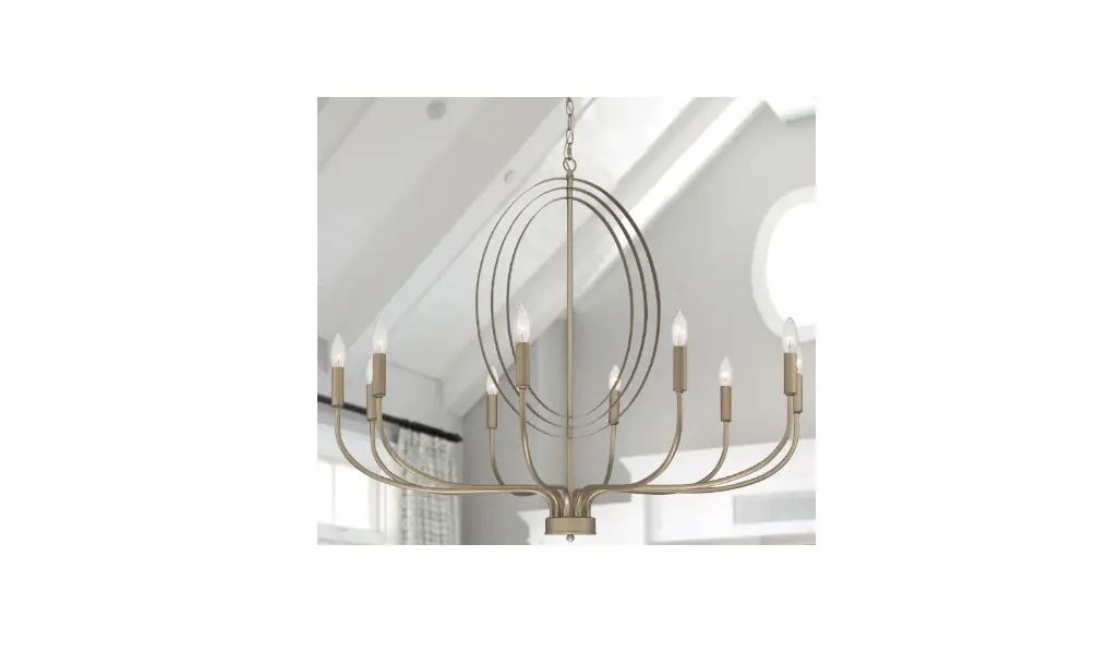 Vanity Art Art Sjf30510bd 10 Light Candle Style Geometric Chandelier Instruction Manual