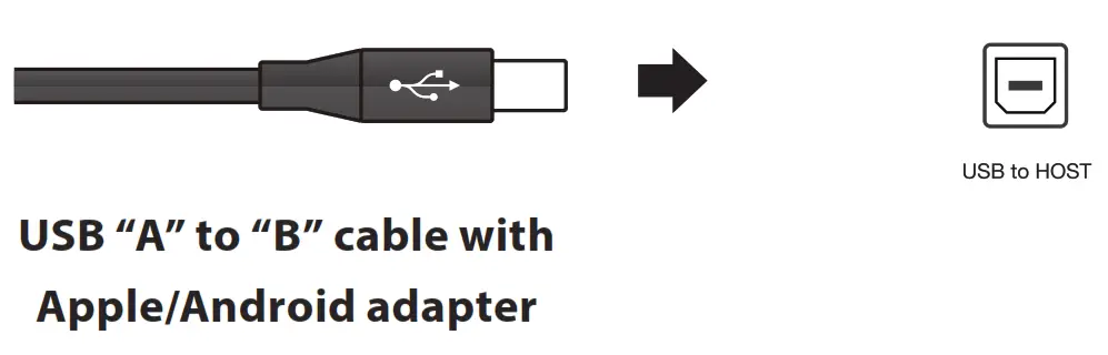 KAWAI ATX4 Hybrid Pianos - cable