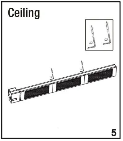 Smart Wave RK Series Carbon Fiber Heaters - Ceiling 5