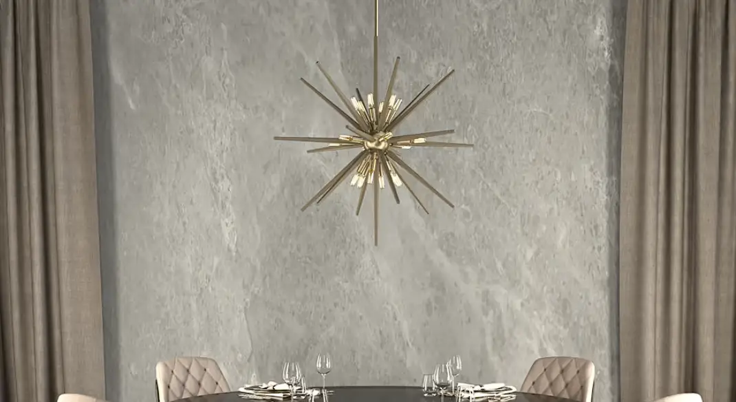 Hunter 19343 18 Light Pendant Instruction Manual