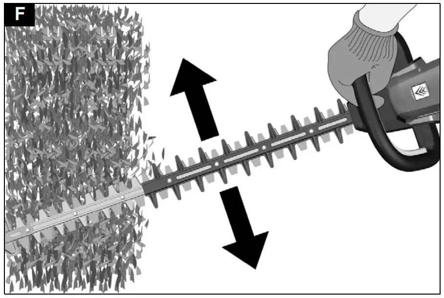 KARCHER HT 650-36 BP Hedge Trimmer Operation